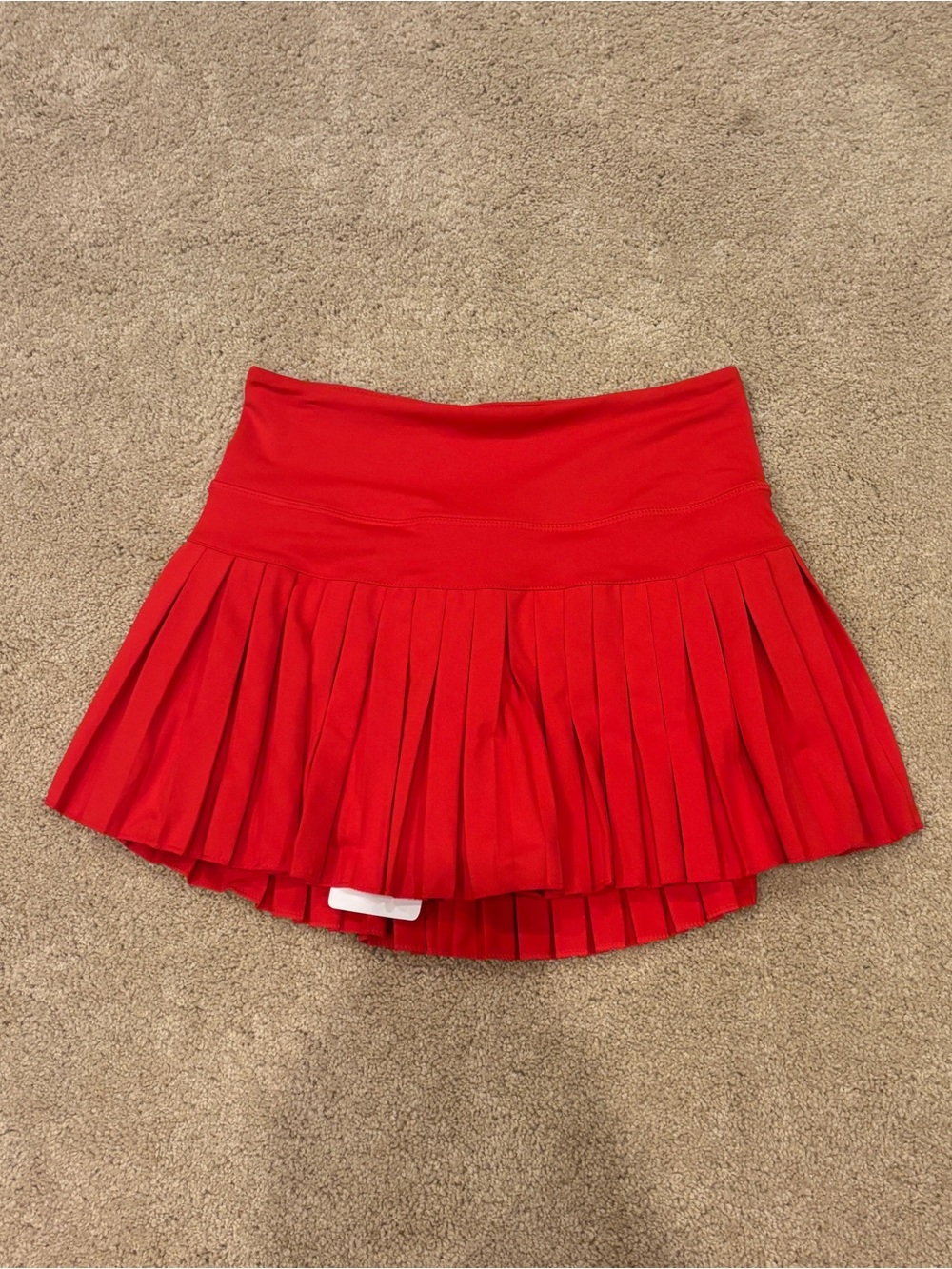 NWT Gold Hinge Ruby Pleated Tennis Skirt Red